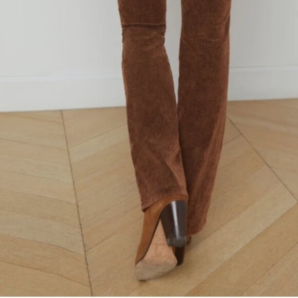 L’AGENCE Stevie Corduroy Jean – Brown, Size 25 – NWOT - Picture 7 of 8